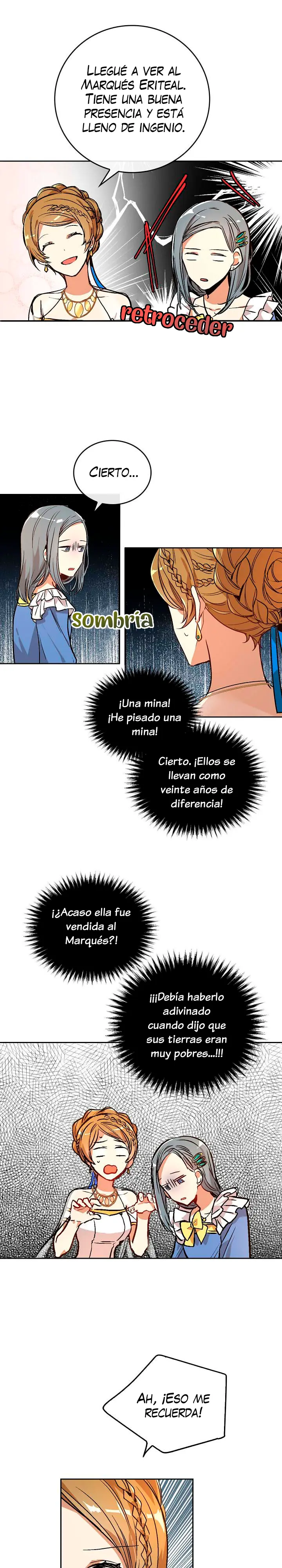 La razón por la cual Raeliana terminó en la mansión del duque capítulo 17, página 17