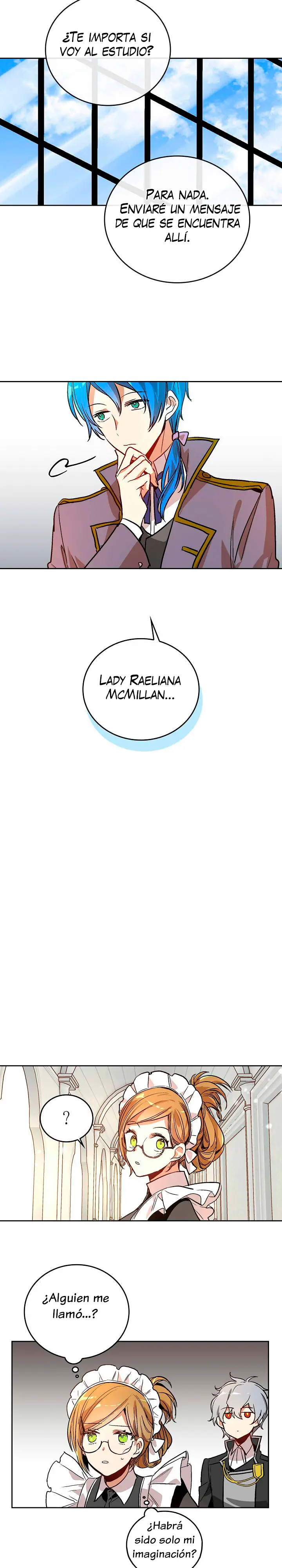 La razón por la cual Raeliana terminó en la mansión del duque capítulo 25, página 10