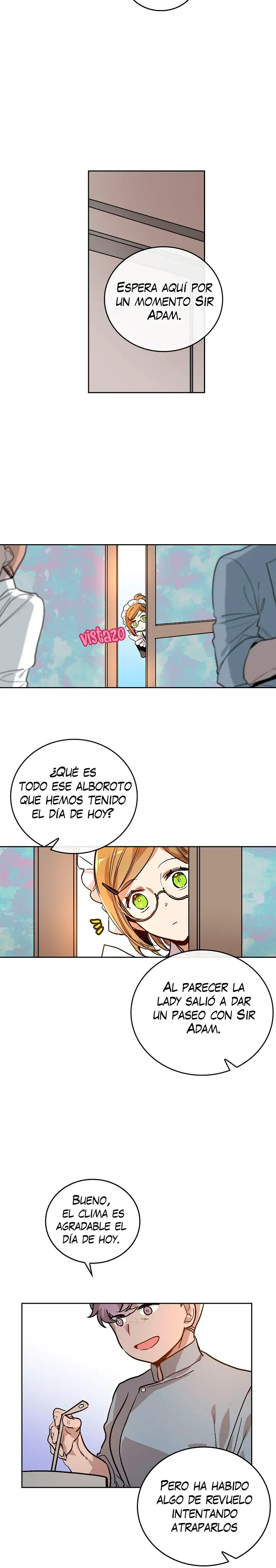 La razón por la cual Raeliana terminó en la mansión del duque capítulo 25, página 11