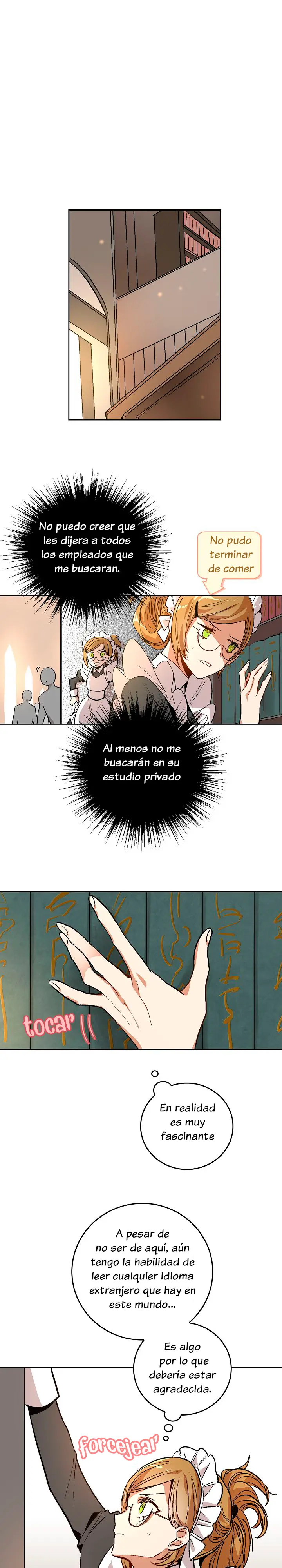 La razón por la cual Raeliana terminó en la mansión del duque capítulo 25, página 15