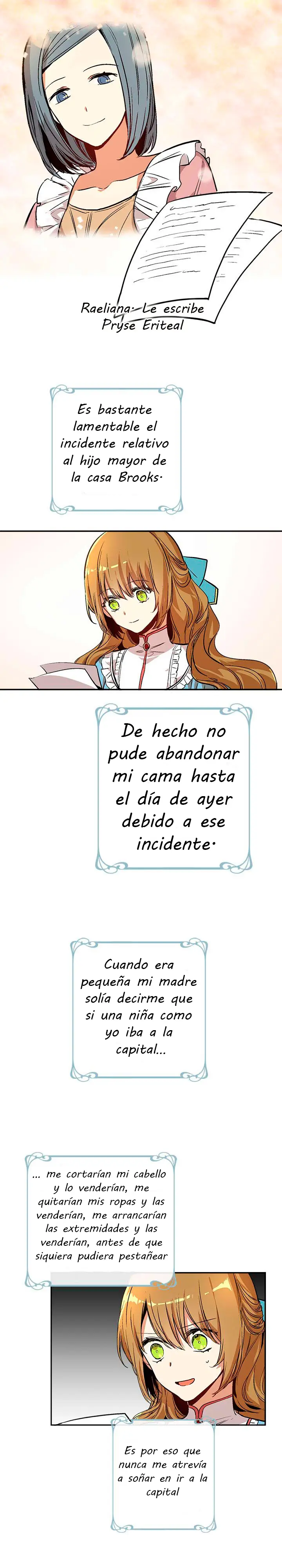 La razón por la cual Raeliana terminó en la mansión del duque capítulo 28, página 2