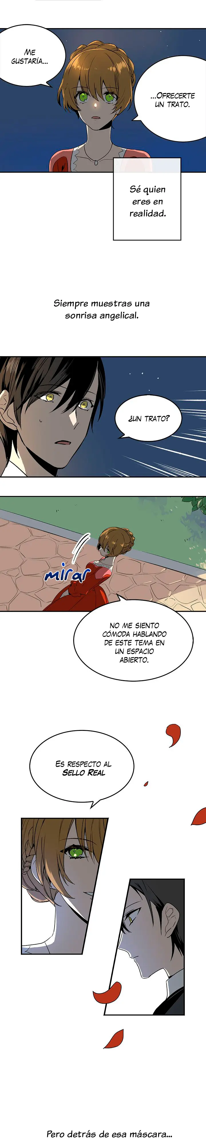 La razón por la cual Raeliana terminó en la mansión del duque capítulo 3, página 12