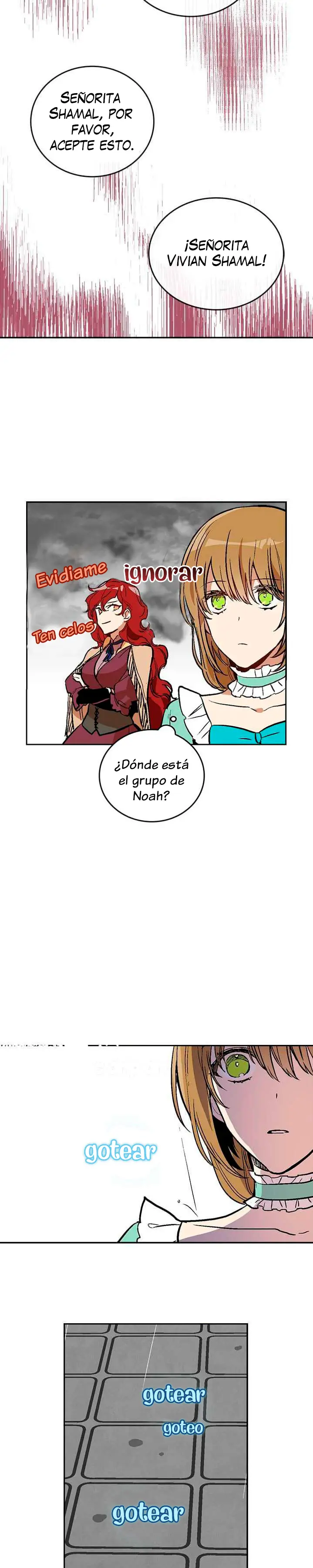 La razón por la cual Raeliana terminó en la mansión del duque capítulo 32, página 14