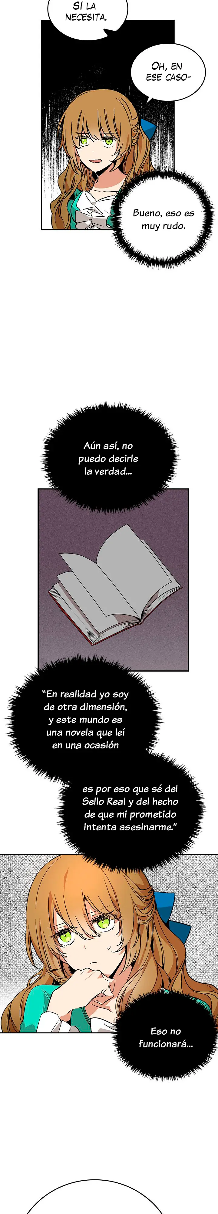 La razón por la cual Raeliana terminó en la mansión del duque capítulo 7, página 8