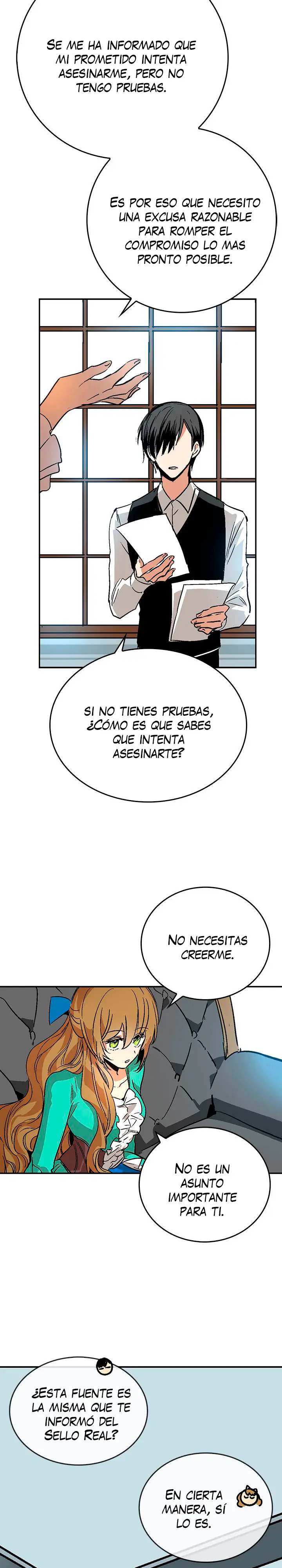 La razón por la cual Raeliana terminó en la mansión del duque capítulo 7, página 9