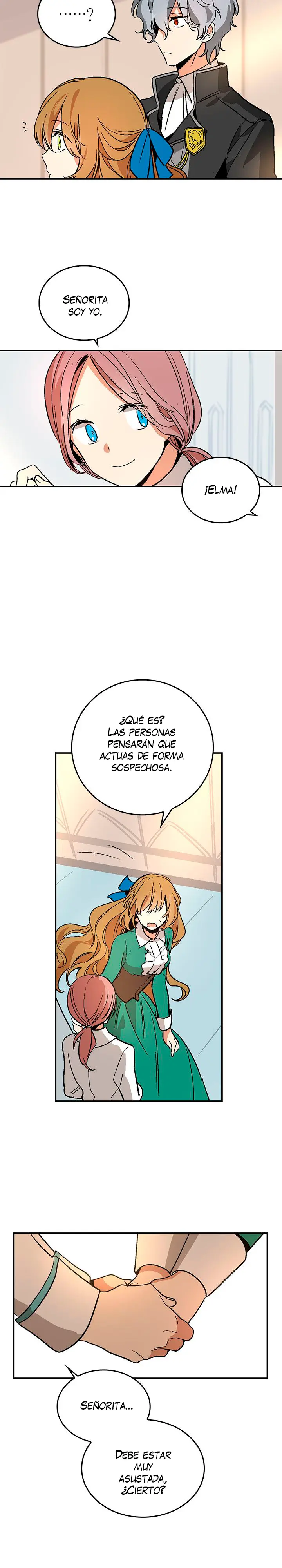 La razón por la cual Raeliana terminó en la mansión del duque capítulo 8, página 14