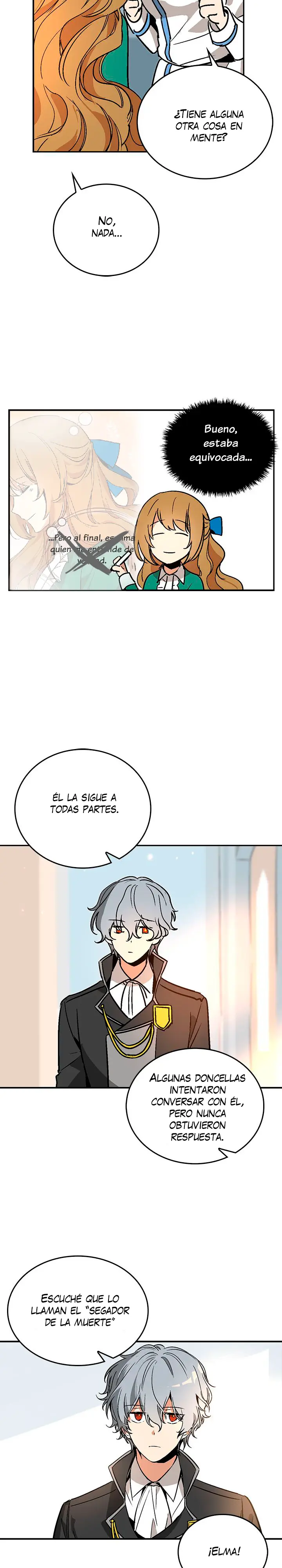La razón por la cual Raeliana terminó en la mansión del duque capítulo 8, página 17