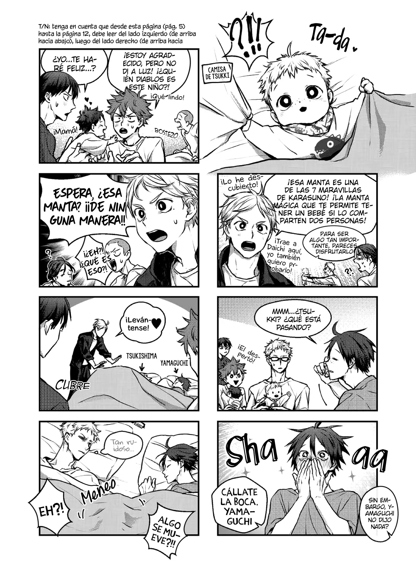 Haikyu!! - Agiga Saenggineun Dam yon (Doujinshi) capítulo 0, página 7