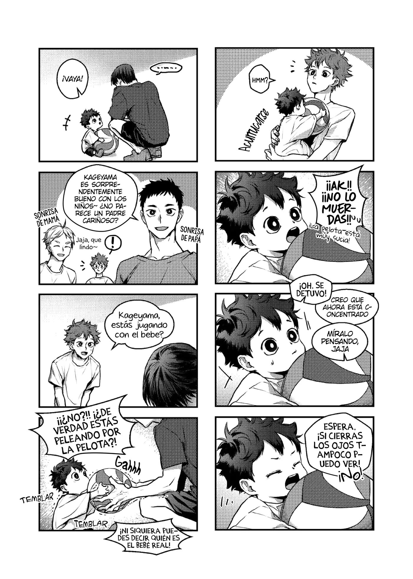 Haikyu!! - Agiga Saenggineun Dam yon (Doujinshi) capítulo 0, página 9