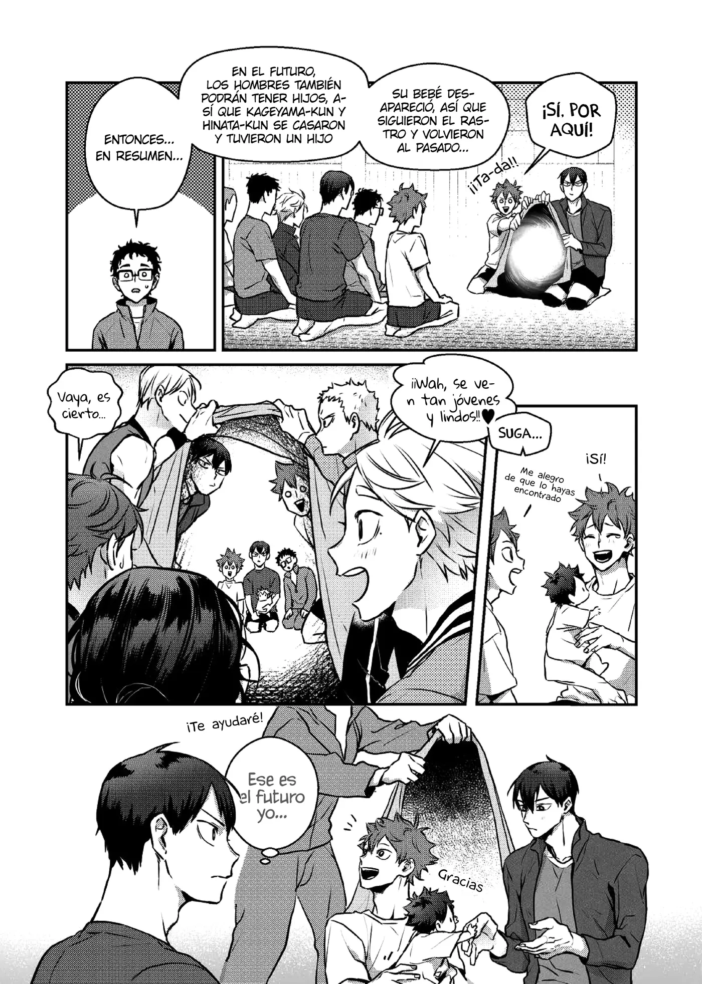 Haikyu!! - Agiga Saenggineun Dam yon (Doujinshi) capítulo 0, página 29