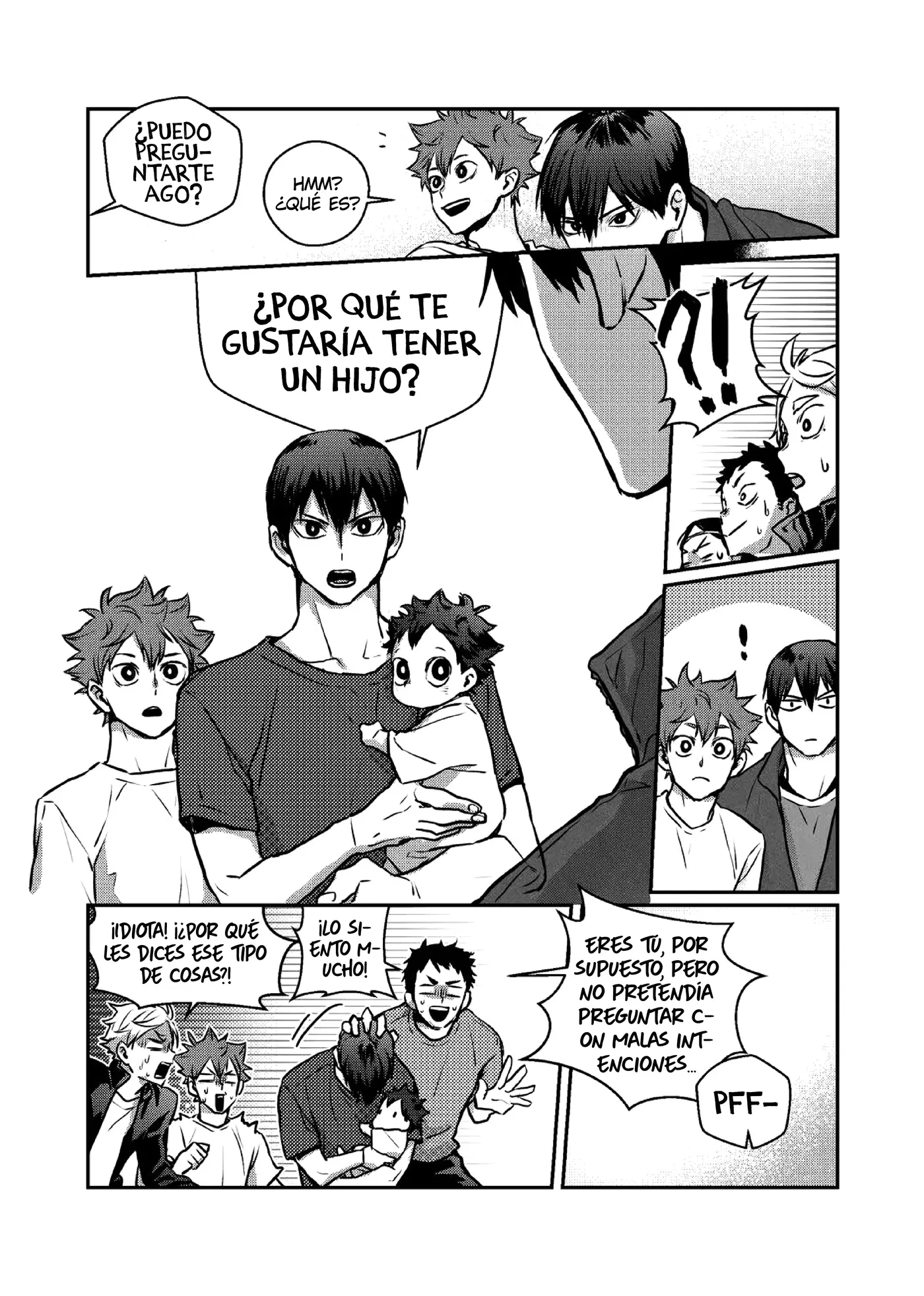 Haikyu!! - Agiga Saenggineun Dam yon (Doujinshi) capítulo 0, página 31