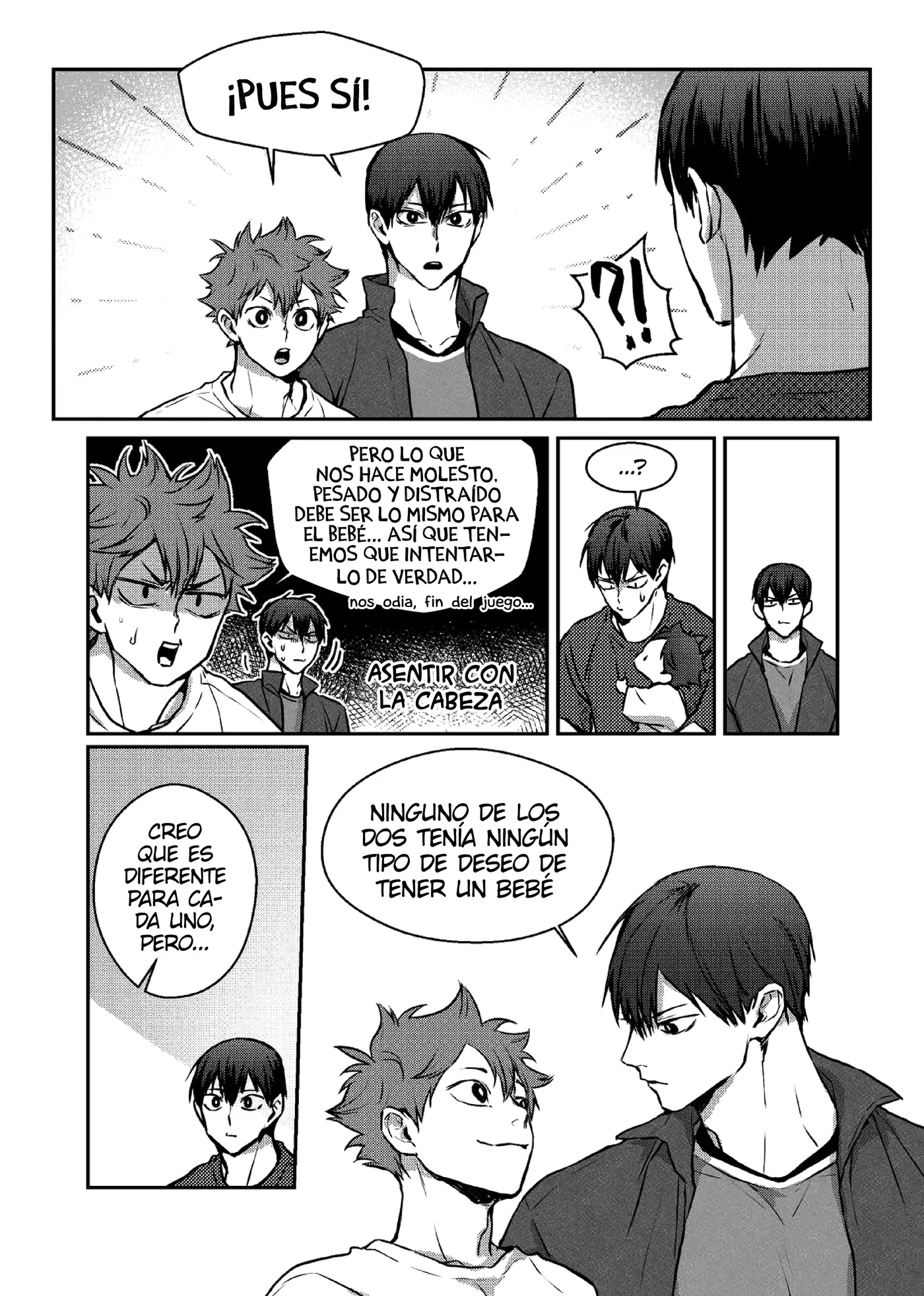 Haikyu!! - Agiga Saenggineun Dam yon (Doujinshi) capítulo 0, página 33