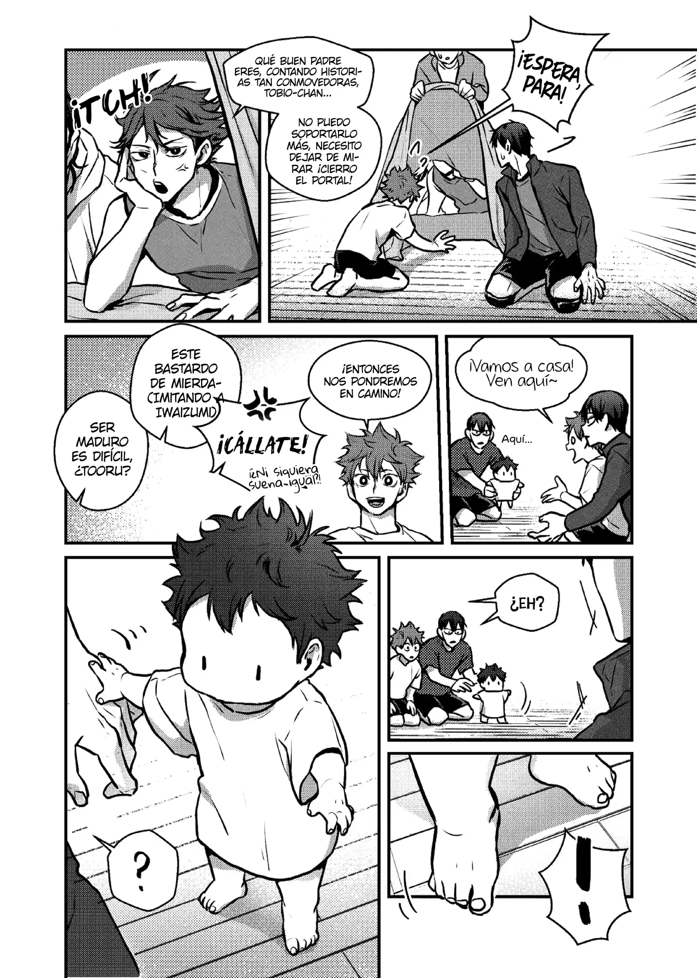 Haikyu!! - Agiga Saenggineun Dam yon (Doujinshi) capítulo 0, página 40