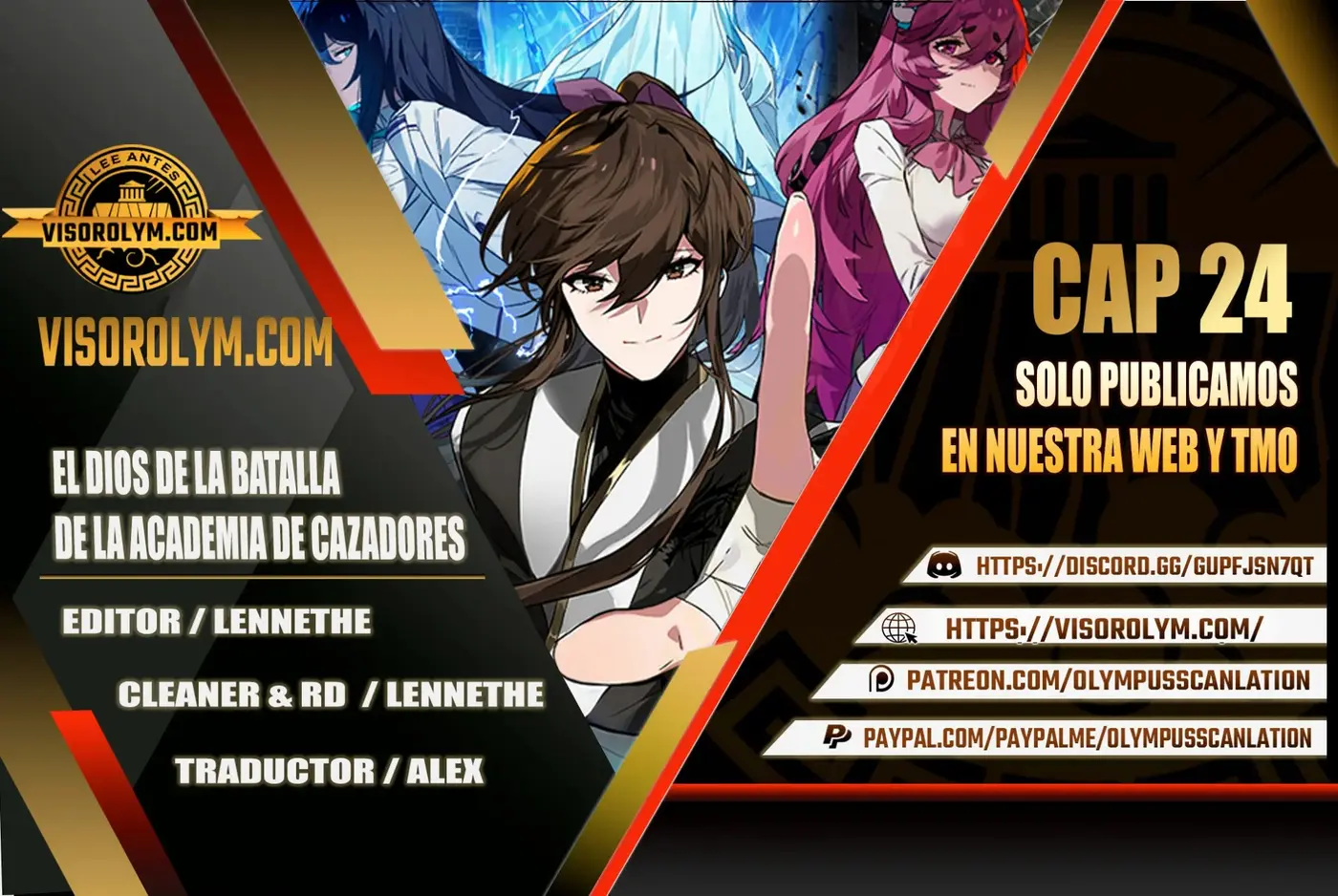 Hunter Academy’s Strongest Battle God capítulo 24, página 1