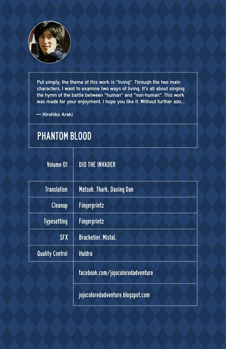 JoJo's Bizarre Adventure, Part 1: Phantom Blood (Official Colored) capítulo 1, página 2