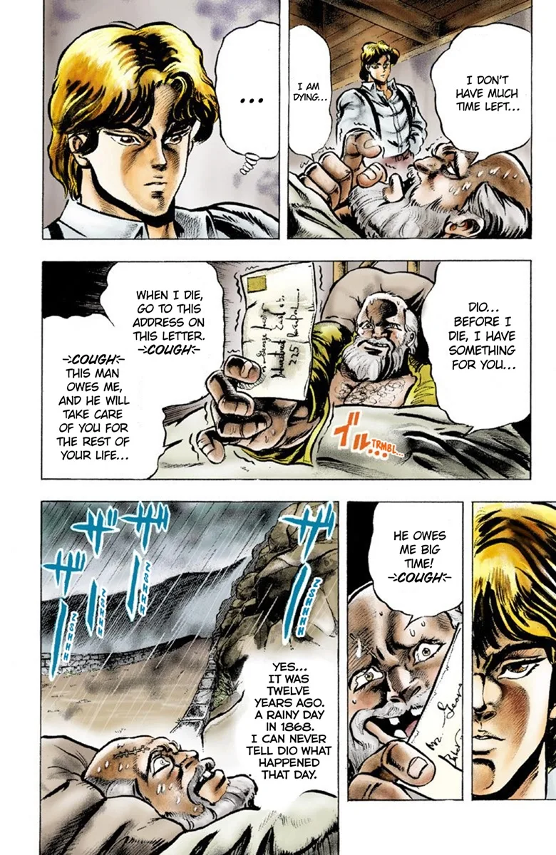 JoJo's Bizarre Adventure, Part 1: Phantom Blood (Official Colored) capítulo 1, página 13
