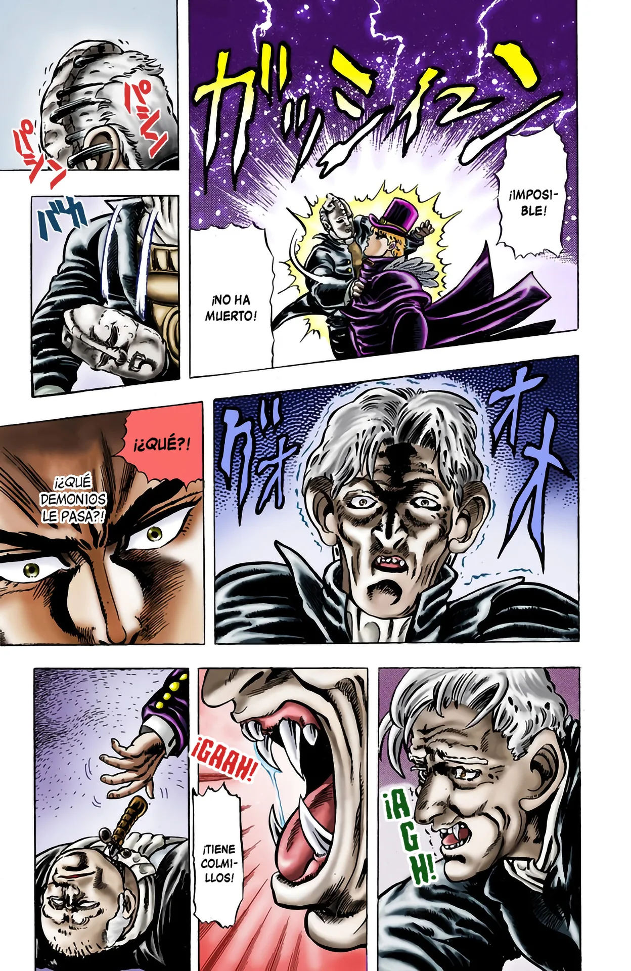 JoJo's Bizarre Adventure, Part 1: Phantom Blood (Official Colored) capítulo 10, página 8