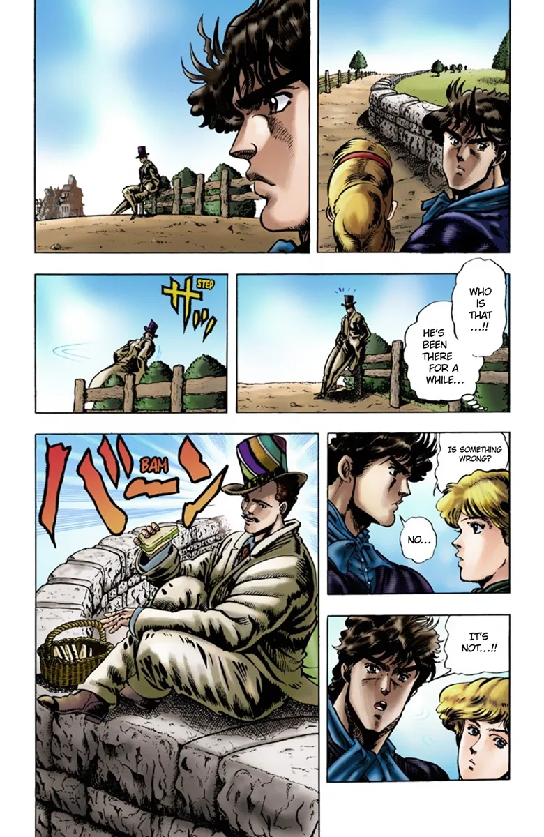 JoJo's Bizarre Adventure, Part 1: Phantom Blood (Official Colored) capítulo 18, página 17