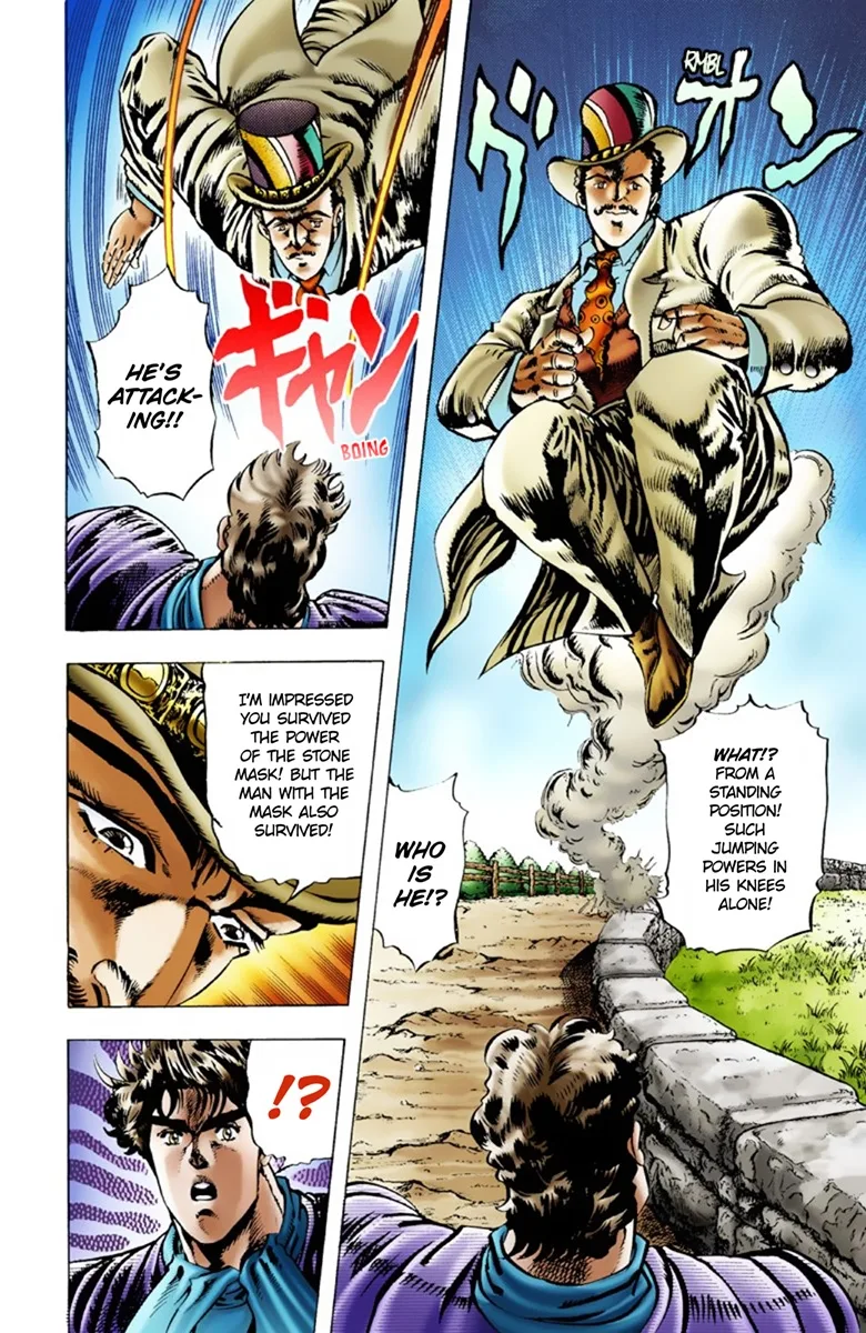 JoJo's Bizarre Adventure, Part 1: Phantom Blood (Official Colored) capítulo 18, página 19