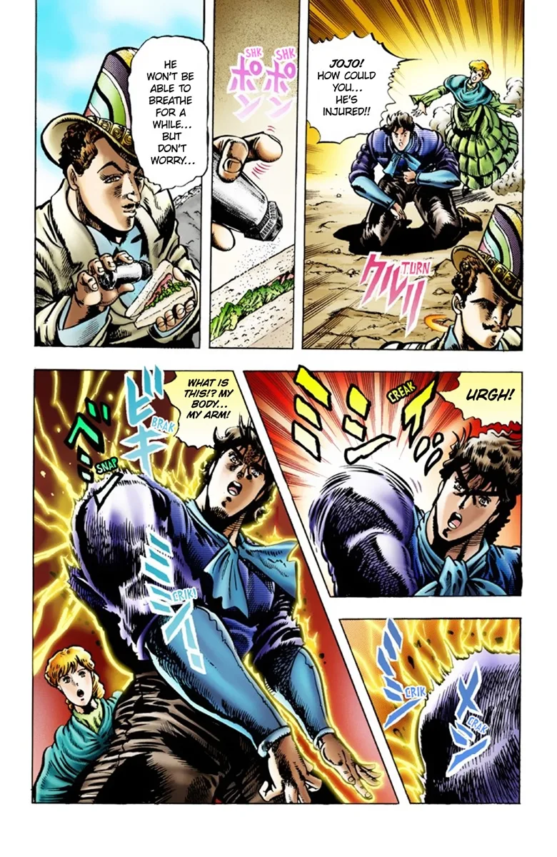 JoJo's Bizarre Adventure, Part 1: Phantom Blood (Official Colored) capítulo 18, página 21