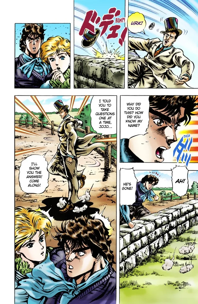 JoJo's Bizarre Adventure, Part 1: Phantom Blood (Official Colored) capítulo 19, página 3
