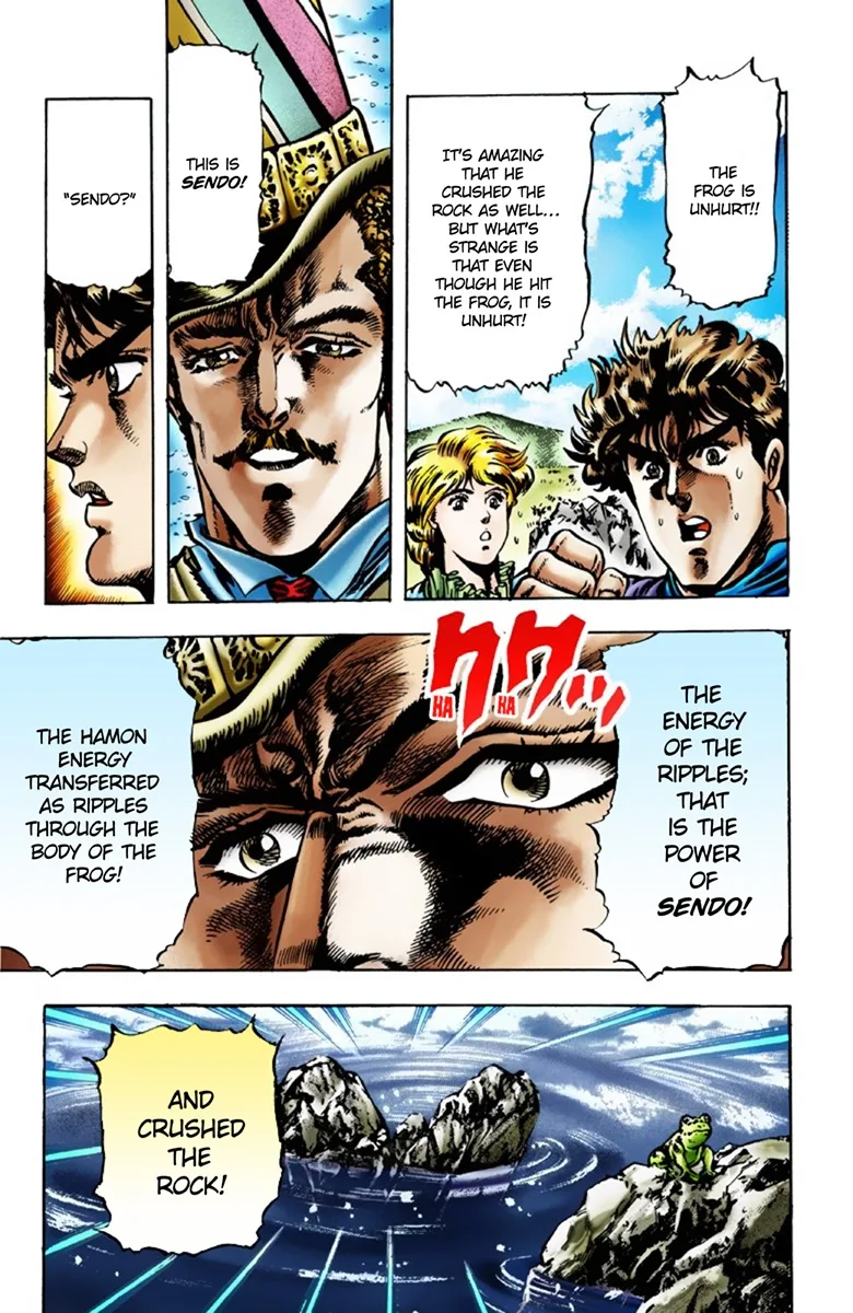 JoJo's Bizarre Adventure, Part 1: Phantom Blood (Official Colored) capítulo 19, página 13
