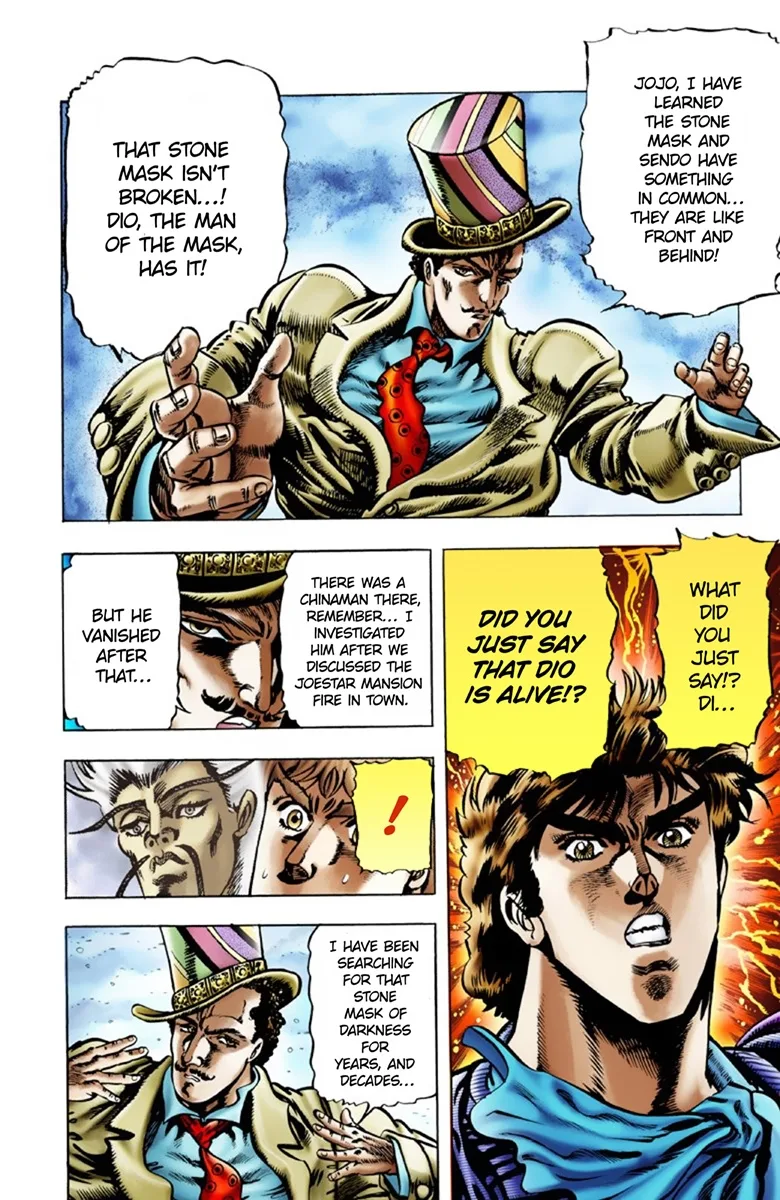 JoJo's Bizarre Adventure, Part 1: Phantom Blood (Official Colored) capítulo 19, página 14