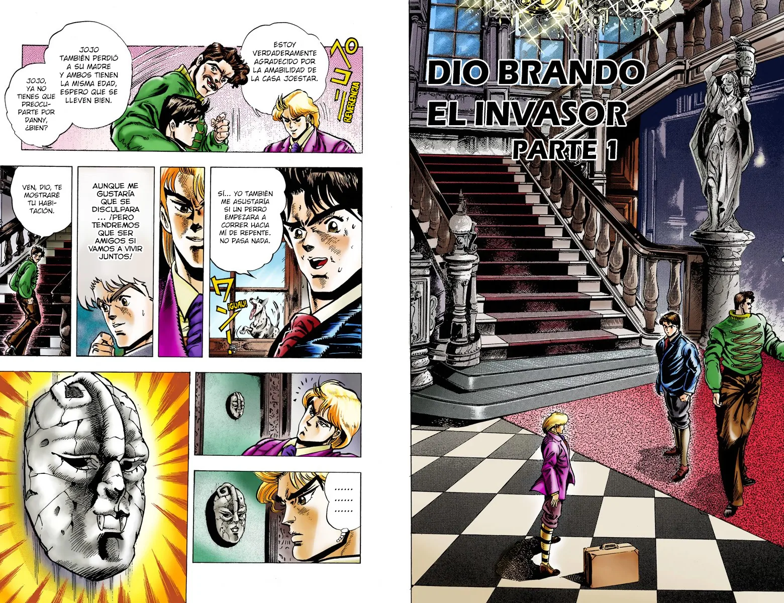 JoJo's Bizarre Adventure, Part 1: Phantom Blood (Official Colored) capítulo 2, página 2