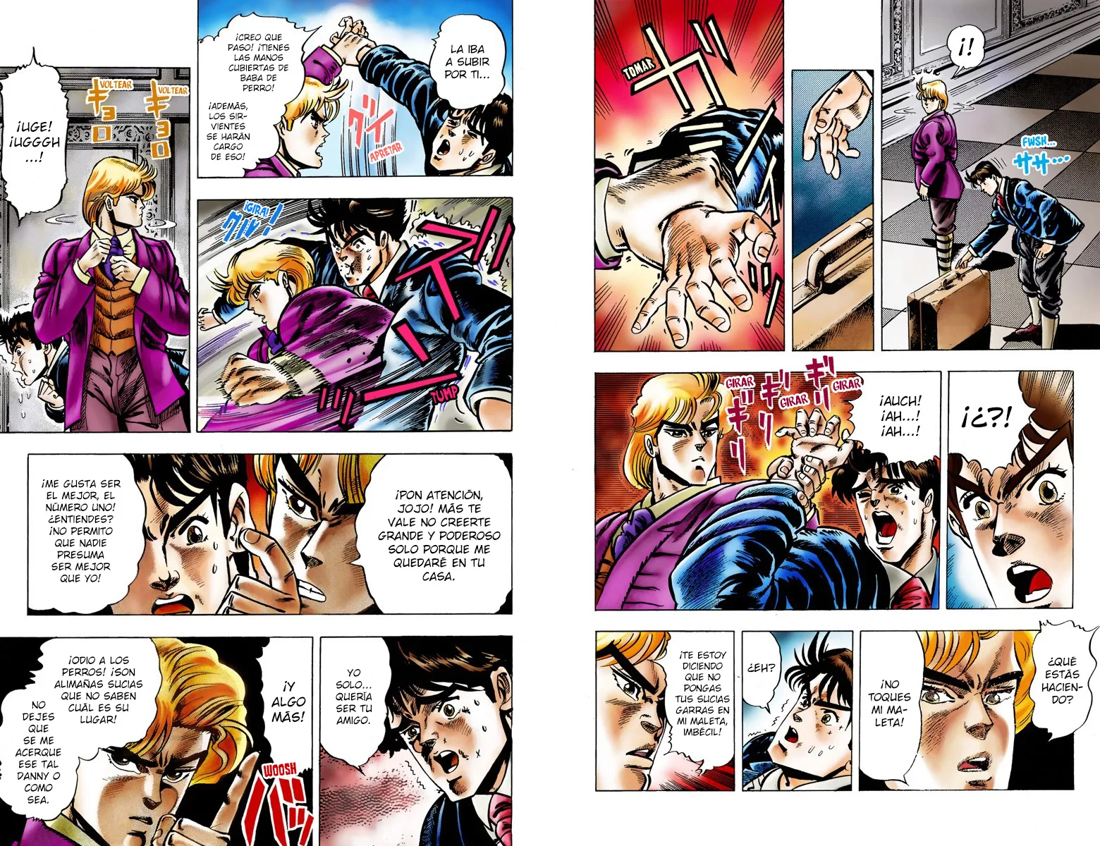 JoJo's Bizarre Adventure, Part 1: Phantom Blood (Official Colored) capítulo 2, página 3