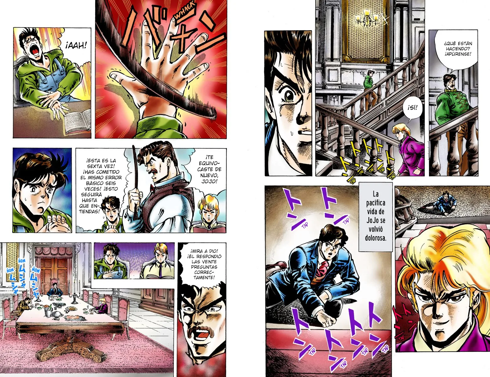 JoJo's Bizarre Adventure, Part 1: Phantom Blood (Official Colored) capítulo 2, página 4