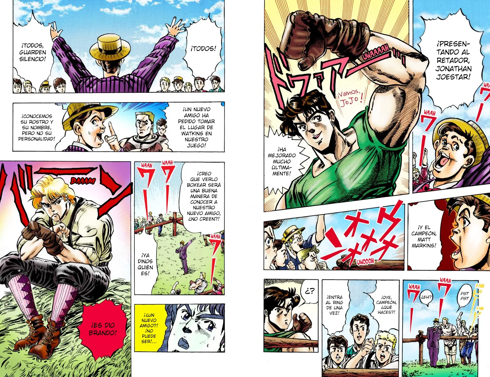 JoJo's Bizarre Adventure, Part 1: Phantom Blood (Official Colored) capítulo 2, página 7