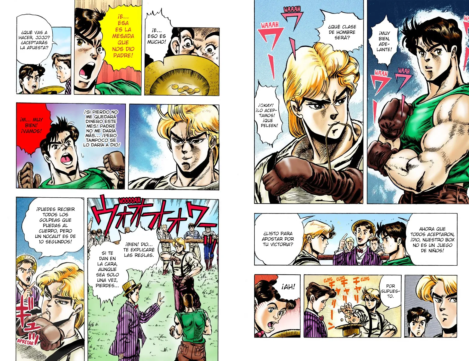 JoJo's Bizarre Adventure, Part 1: Phantom Blood (Official Colored) capítulo 2, página 8