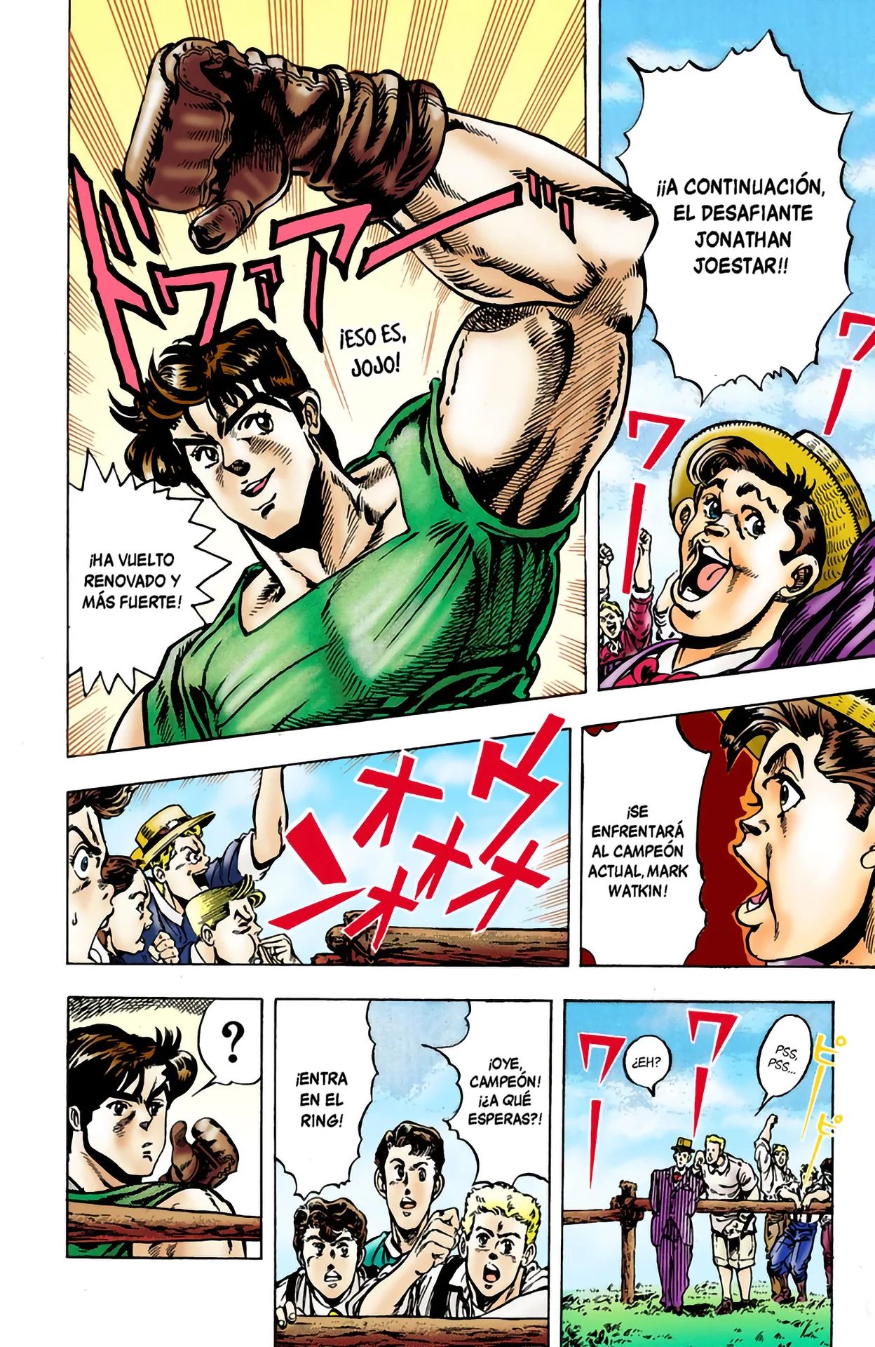 JoJo's Bizarre Adventure, Part 1: Phantom Blood (Official Colored) capítulo 2, página 13