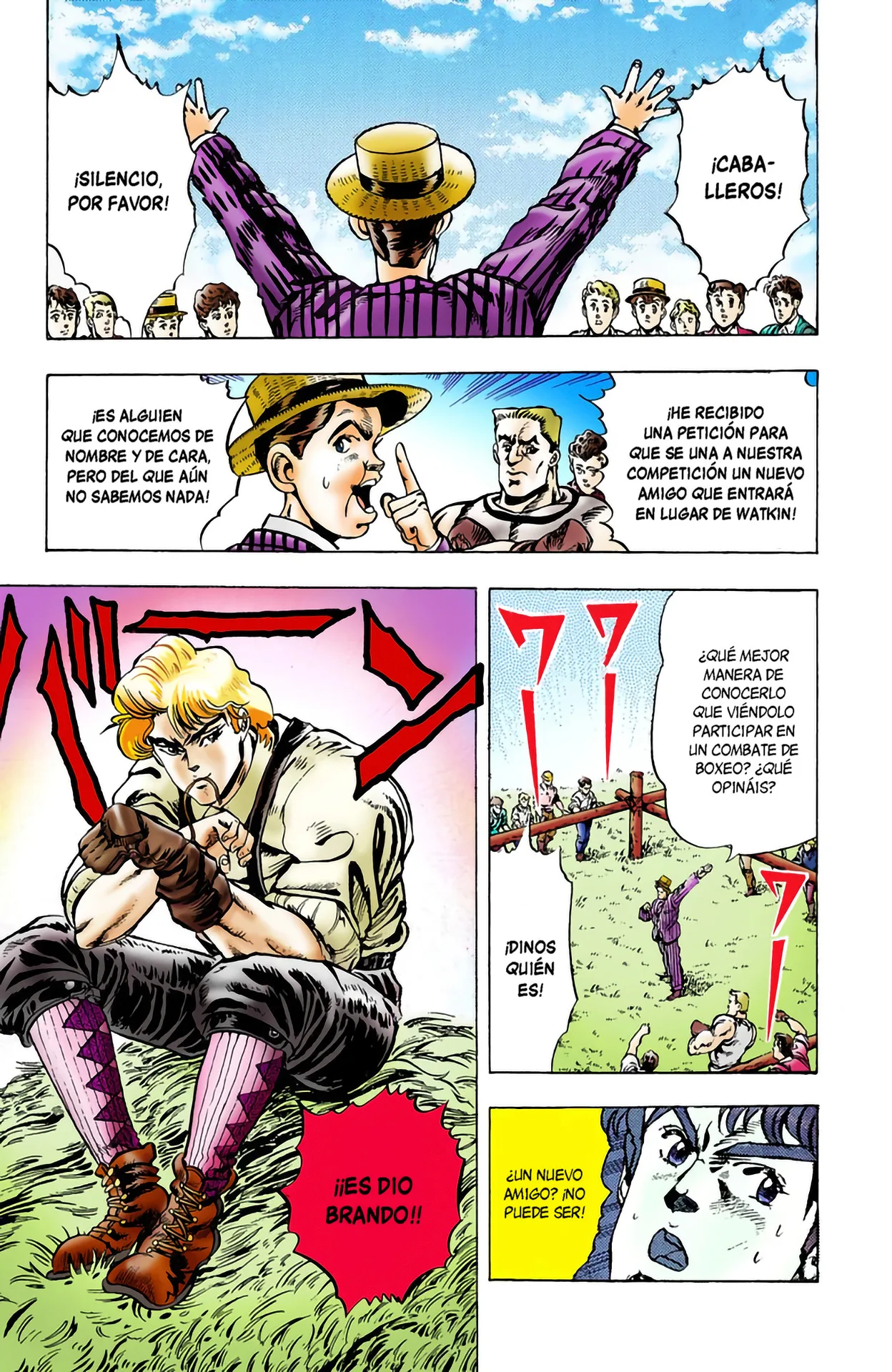 JoJo's Bizarre Adventure, Part 1: Phantom Blood (Official Colored) capítulo 2, página 14