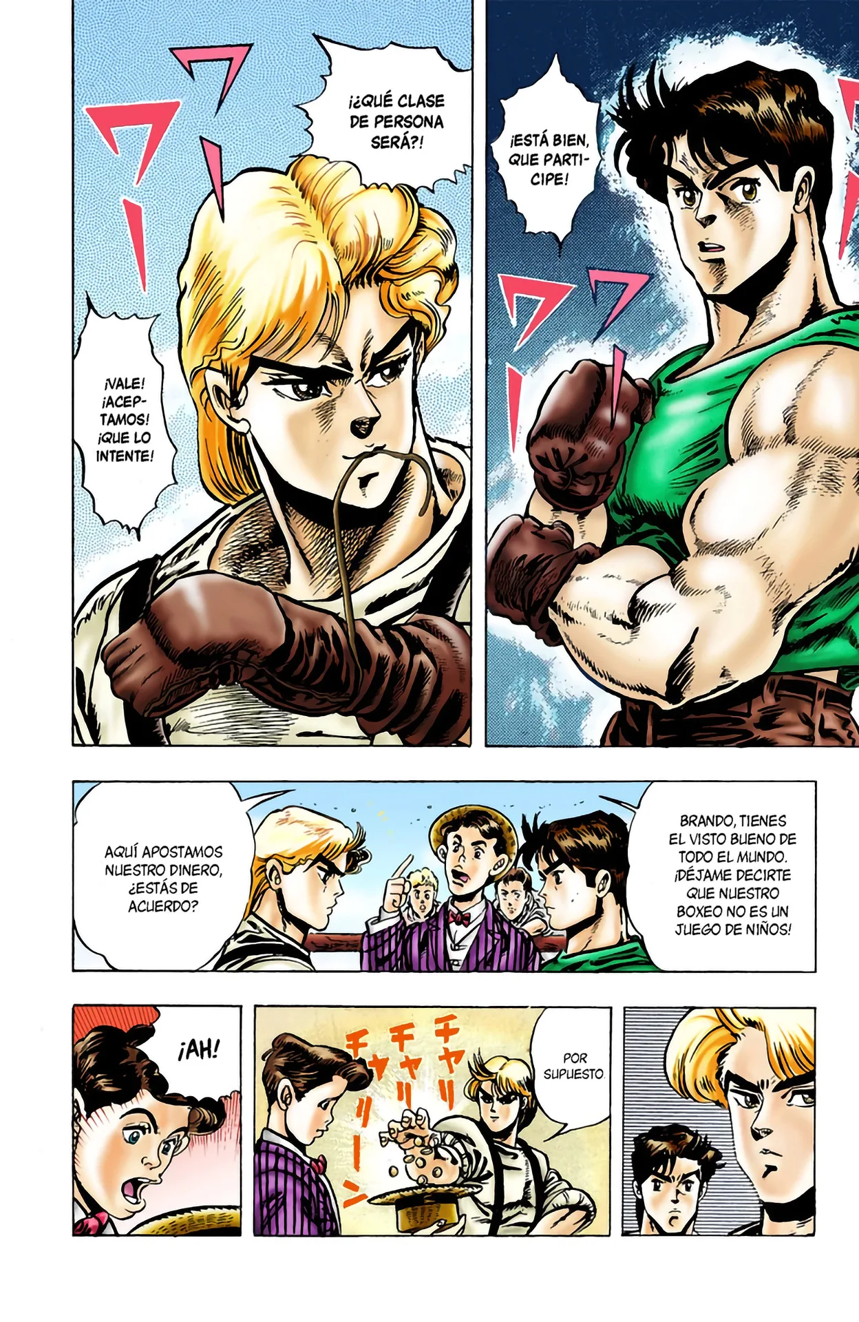 JoJo's Bizarre Adventure, Part 1: Phantom Blood (Official Colored) capítulo 2, página 15
