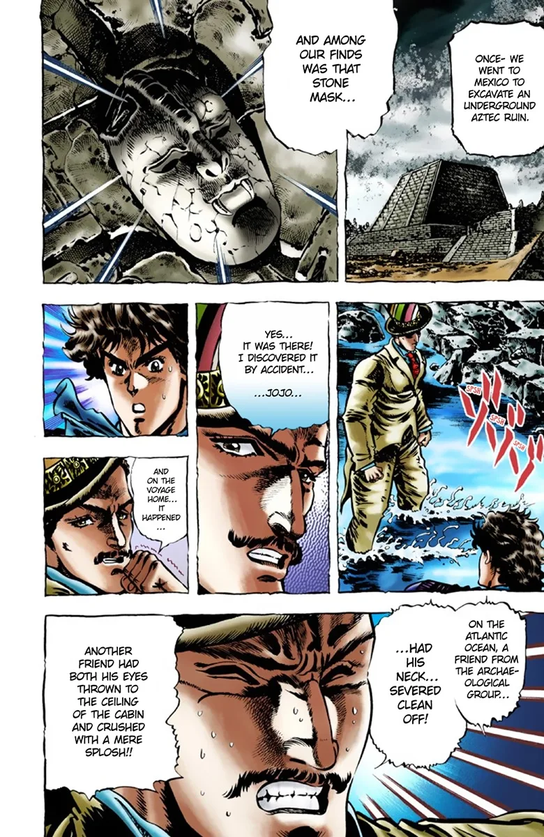 JoJo's Bizarre Adventure, Part 1: Phantom Blood (Official Colored) capítulo 20, página 6