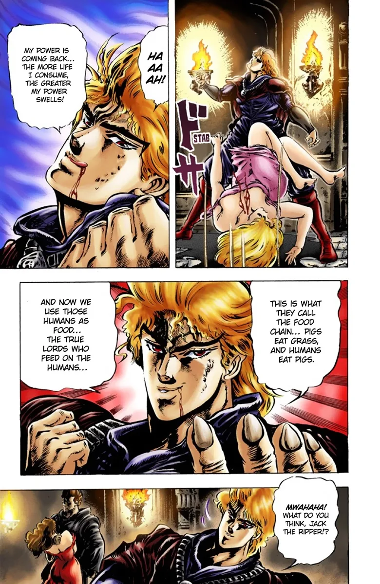 JoJo's Bizarre Adventure, Part 1: Phantom Blood (Official Colored) capítulo 21, página 7