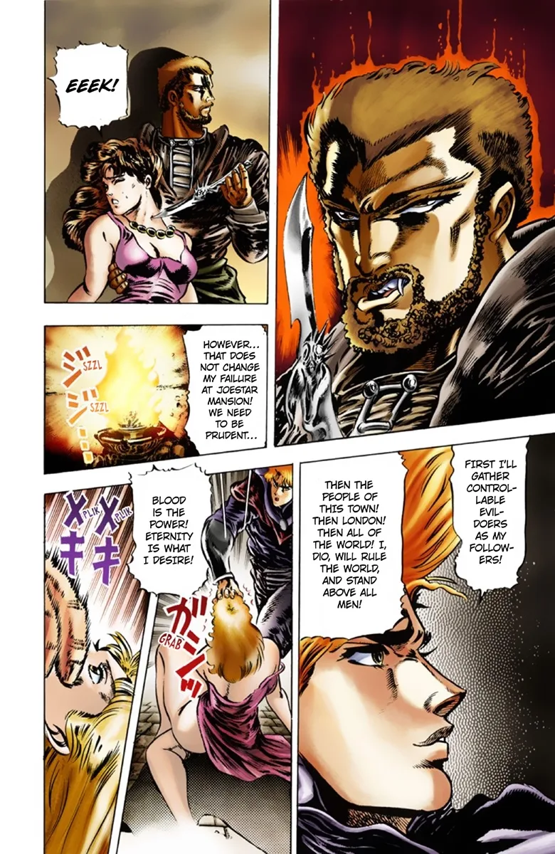 JoJo's Bizarre Adventure, Part 1: Phantom Blood (Official Colored) capítulo 21, página 8