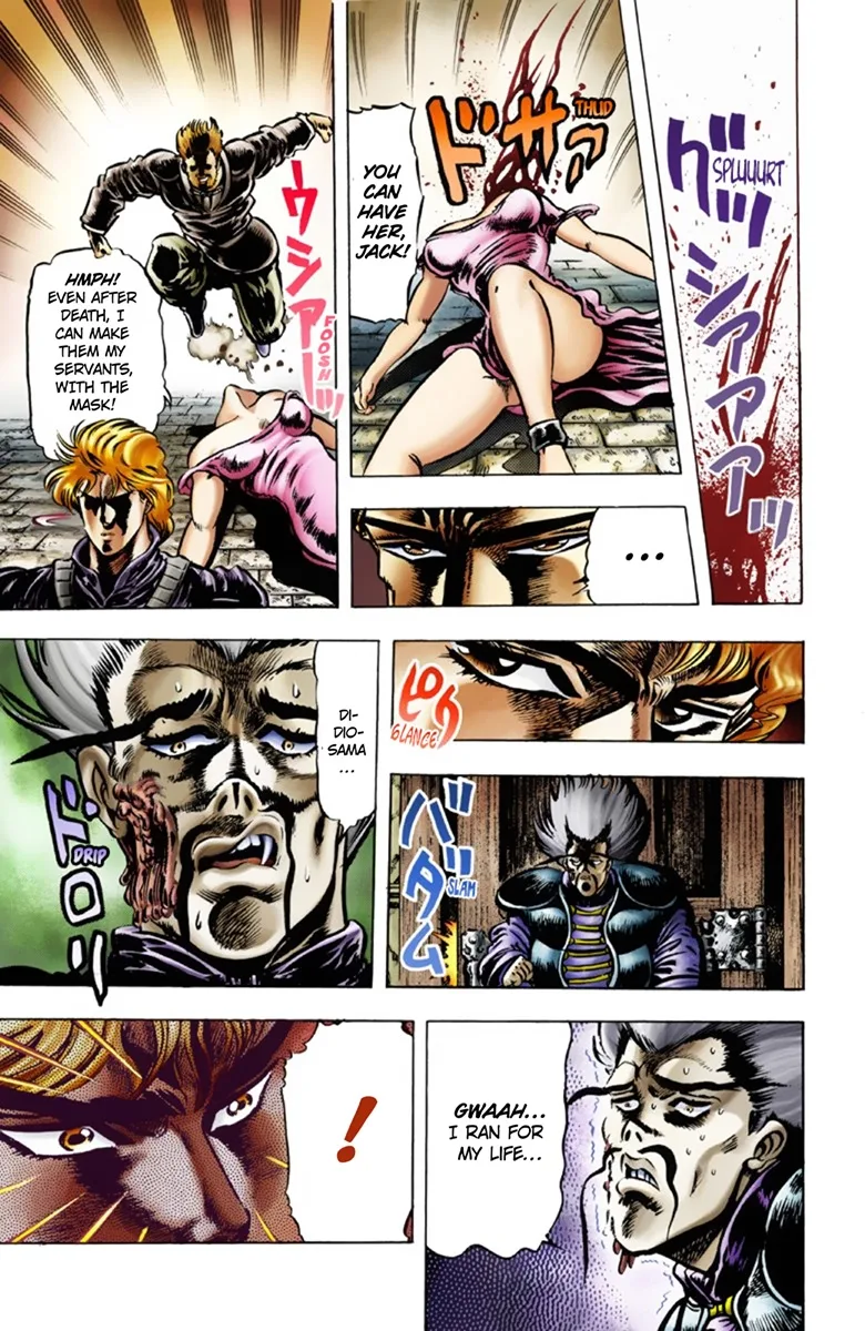 JoJo's Bizarre Adventure, Part 1: Phantom Blood (Official Colored) capítulo 21, página 9