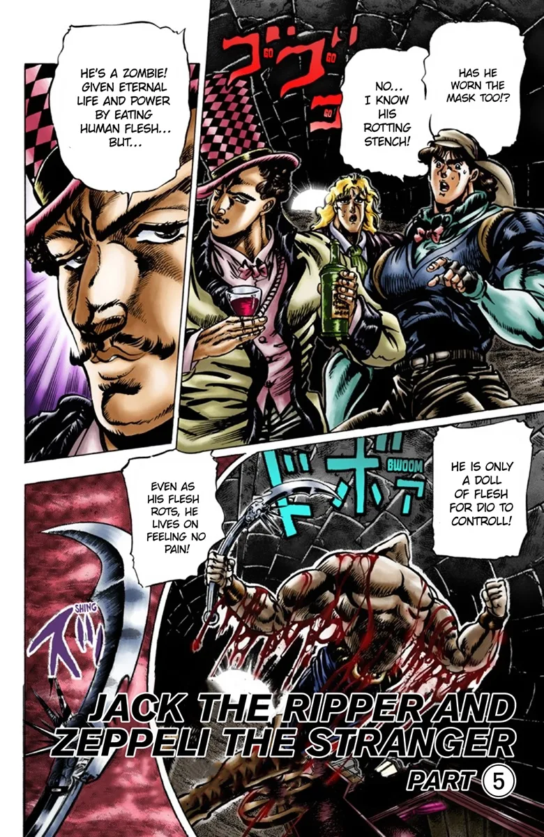 JoJo's Bizarre Adventure, Part 1: Phantom Blood (Official Colored) capítulo 22, página 1