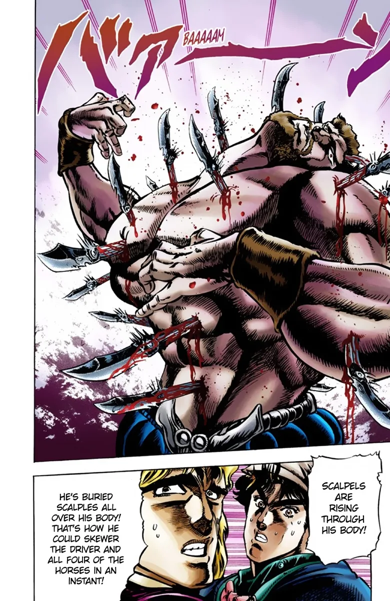 JoJo's Bizarre Adventure, Part 1: Phantom Blood (Official Colored) capítulo 22, página 8