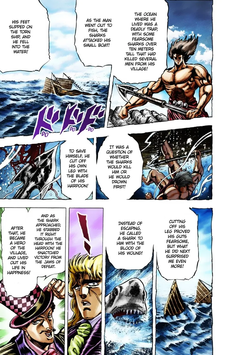 JoJo's Bizarre Adventure, Part 1: Phantom Blood (Official Colored) capítulo 23, página 7