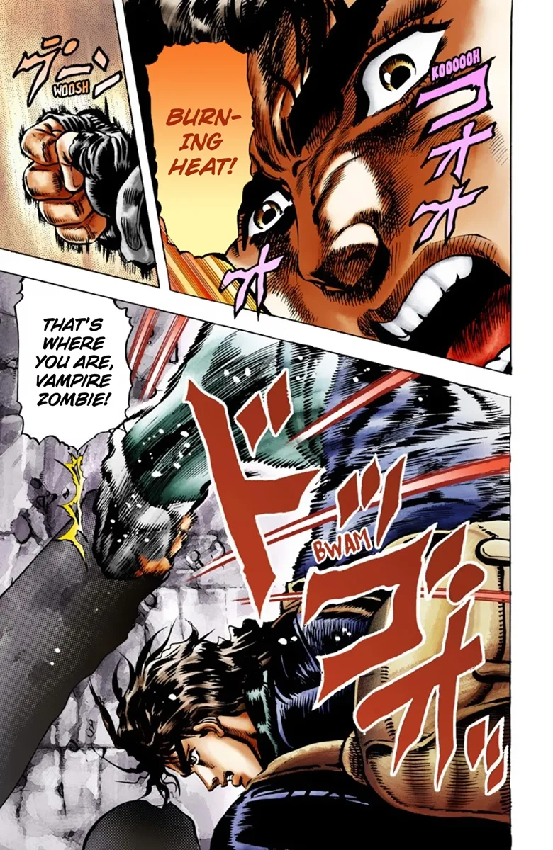 JoJo's Bizarre Adventure, Part 1: Phantom Blood (Official Colored) capítulo 23, página 17