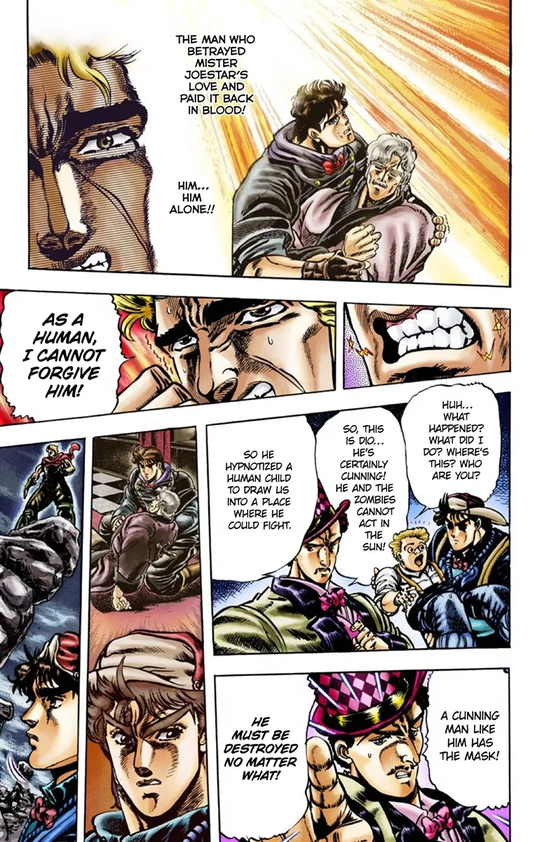 JoJo's Bizarre Adventure, Part 1: Phantom Blood (Official Colored) capítulo 25, página 4