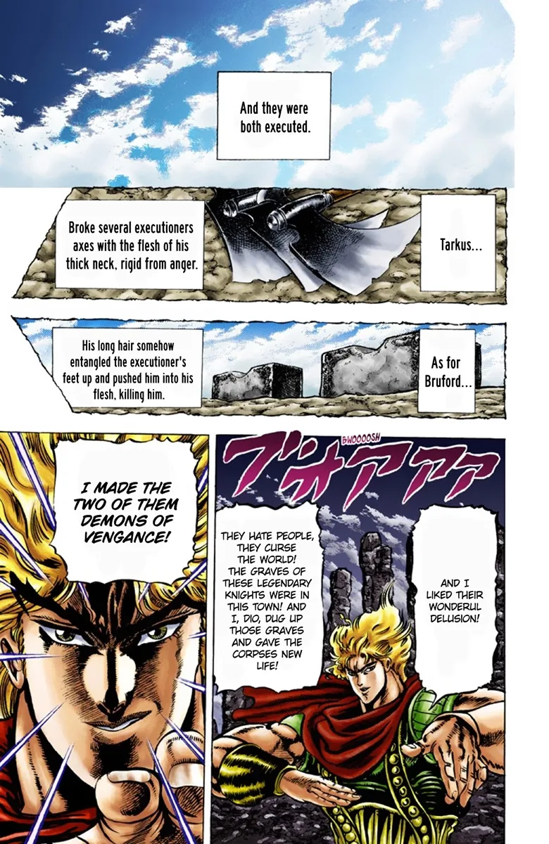 JoJo's Bizarre Adventure, Part 1: Phantom Blood (Official Colored) capítulo 27, página 17