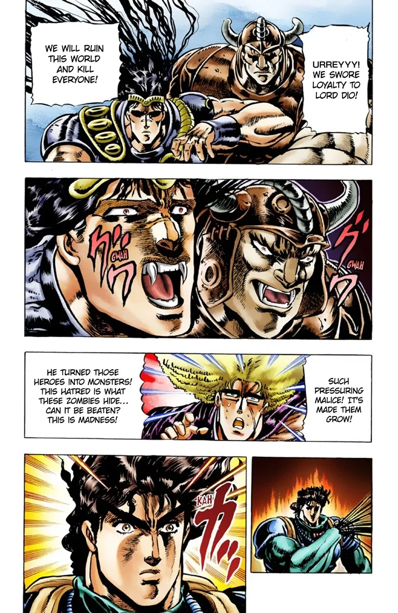 JoJo's Bizarre Adventure, Part 1: Phantom Blood (Official Colored) capítulo 27, página 18
