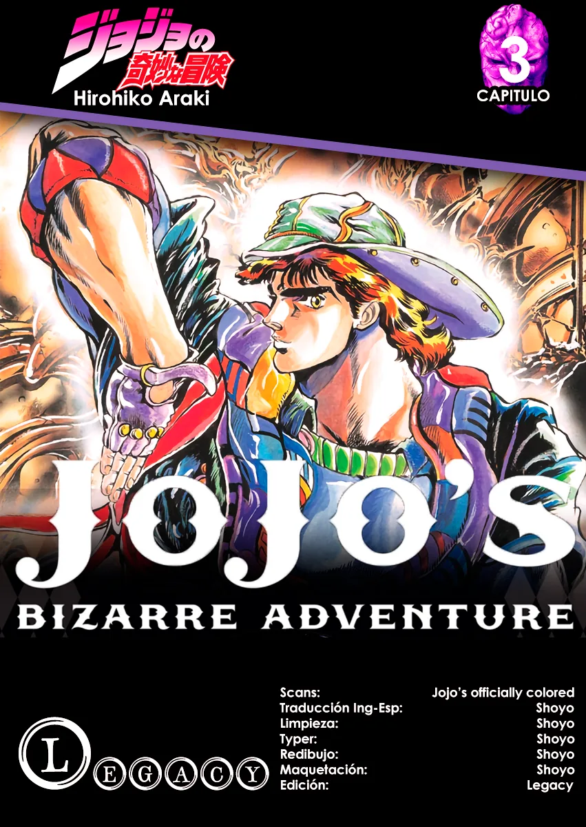 JoJo's Bizarre Adventure, Part 1: Phantom Blood (Official Colored) capítulo 3, página 1