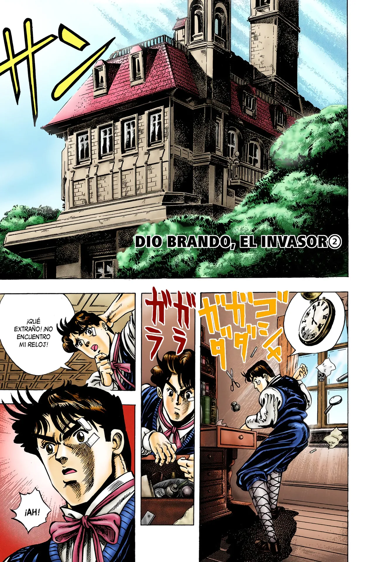 JoJo's Bizarre Adventure, Part 1: Phantom Blood (Official Colored) capítulo 3, página 2