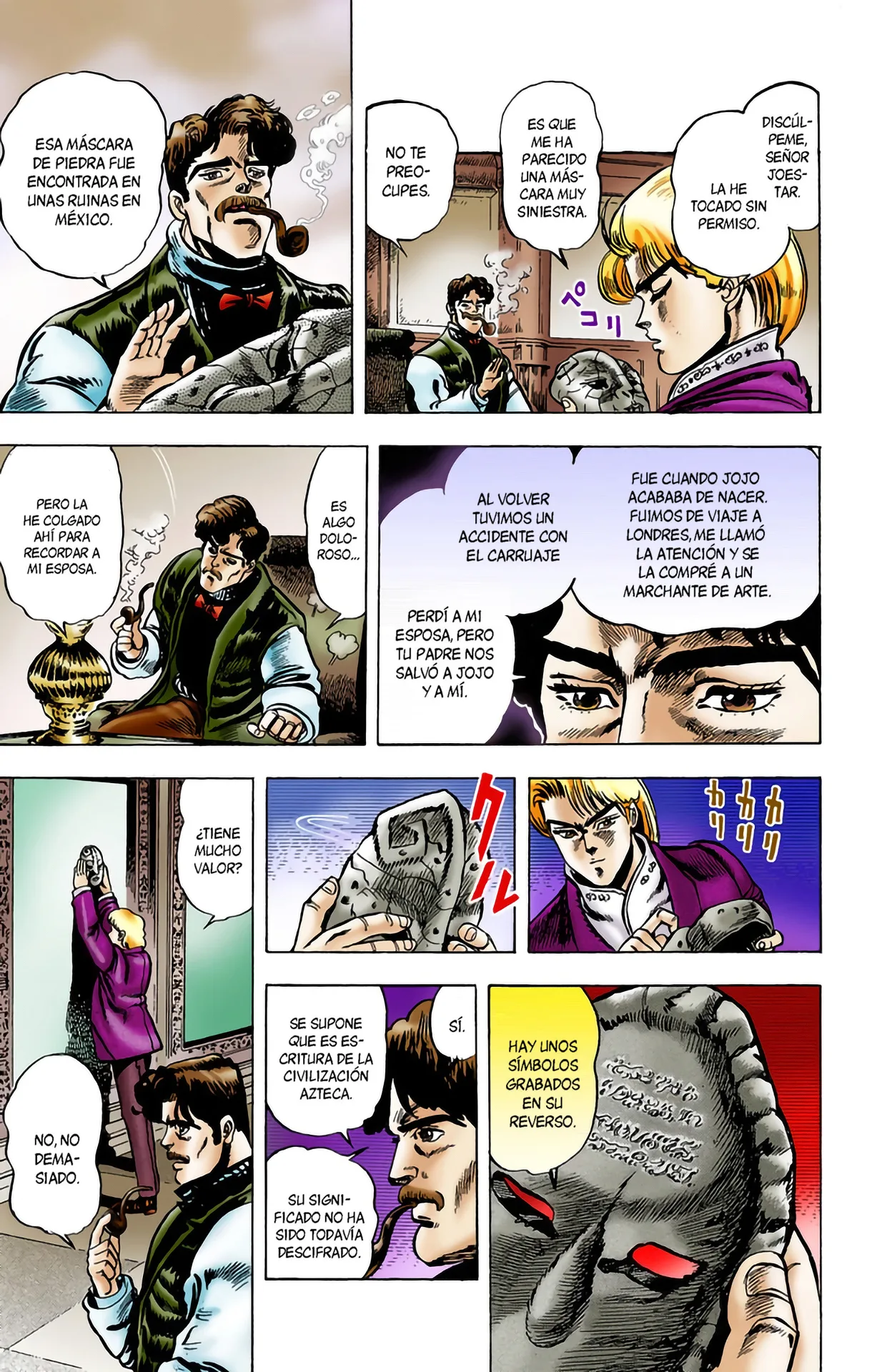 JoJo's Bizarre Adventure, Part 1: Phantom Blood (Official Colored) capítulo 3, página 6