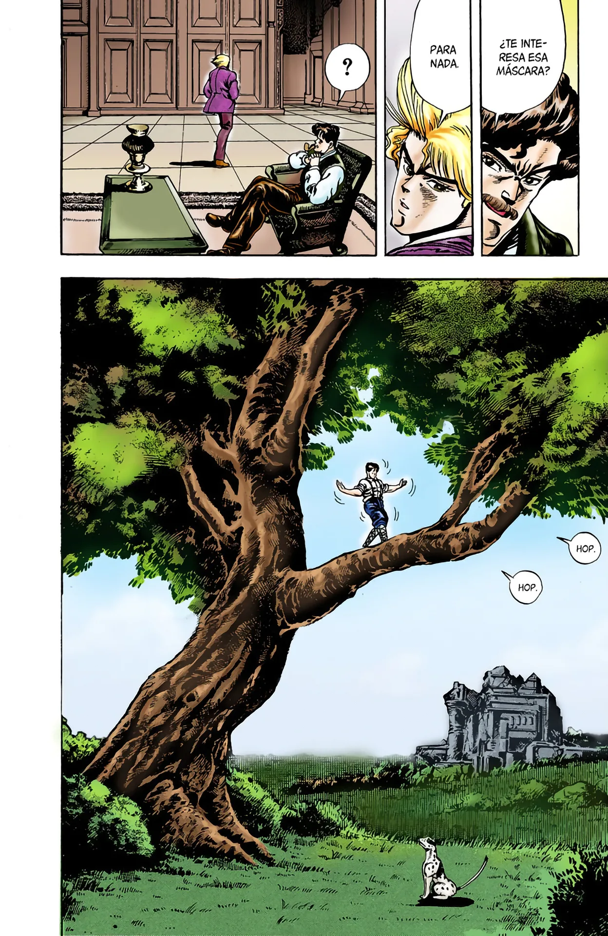 JoJo's Bizarre Adventure, Part 1: Phantom Blood (Official Colored) capítulo 3, página 7